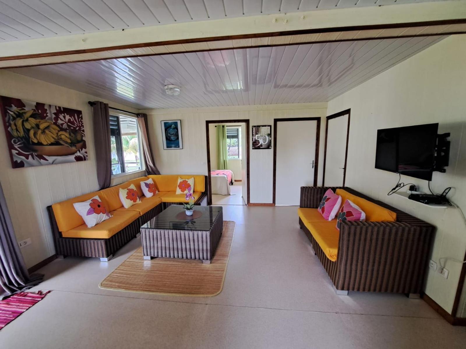 Вилла Fare Mama Rota - Au Bord De L'Ocean Taputapuapea Экстерьер фото