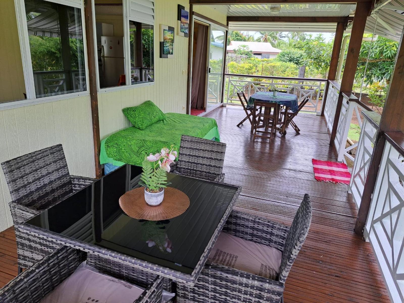 Вилла Fare Mama Rota - Au Bord De L'Ocean Taputapuapea Экстерьер фото