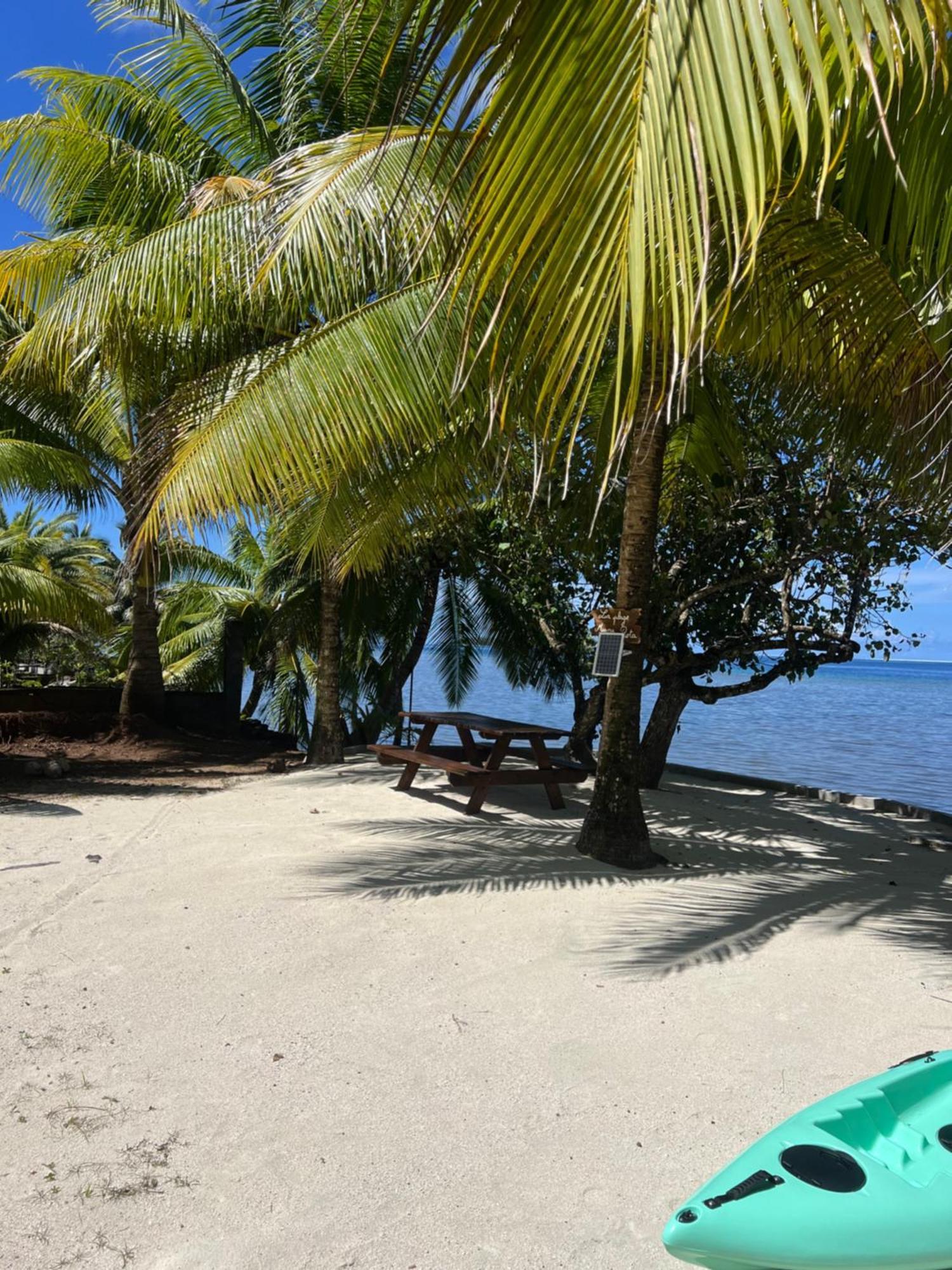 Вилла Fare Mama Rota - Au Bord De L'Ocean Taputapuapea Экстерьер фото