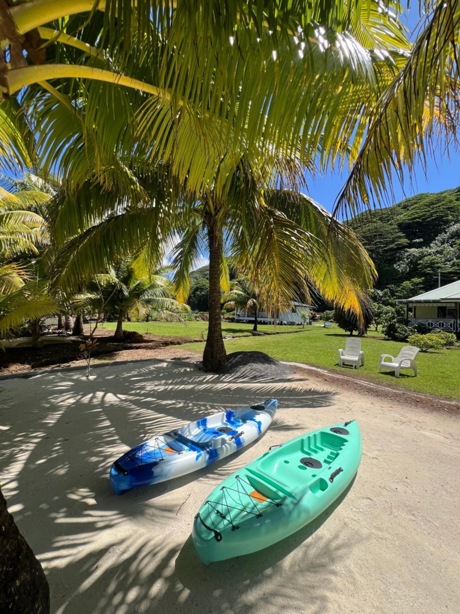 Вилла Fare Mama Rota - Au Bord De L'Ocean Taputapuapea Экстерьер фото