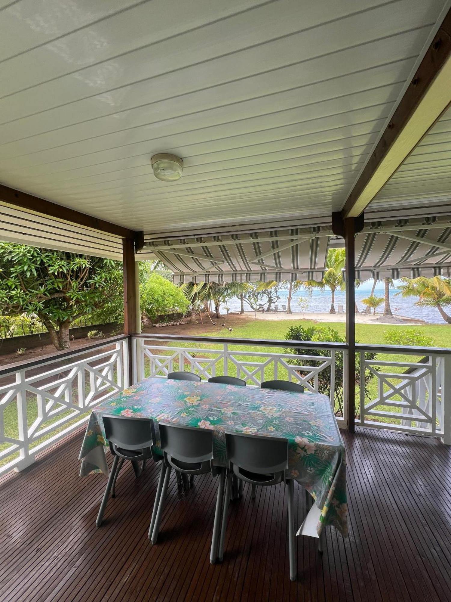 Вилла Fare Mama Rota - Au Bord De L'Ocean Taputapuapea Экстерьер фото
