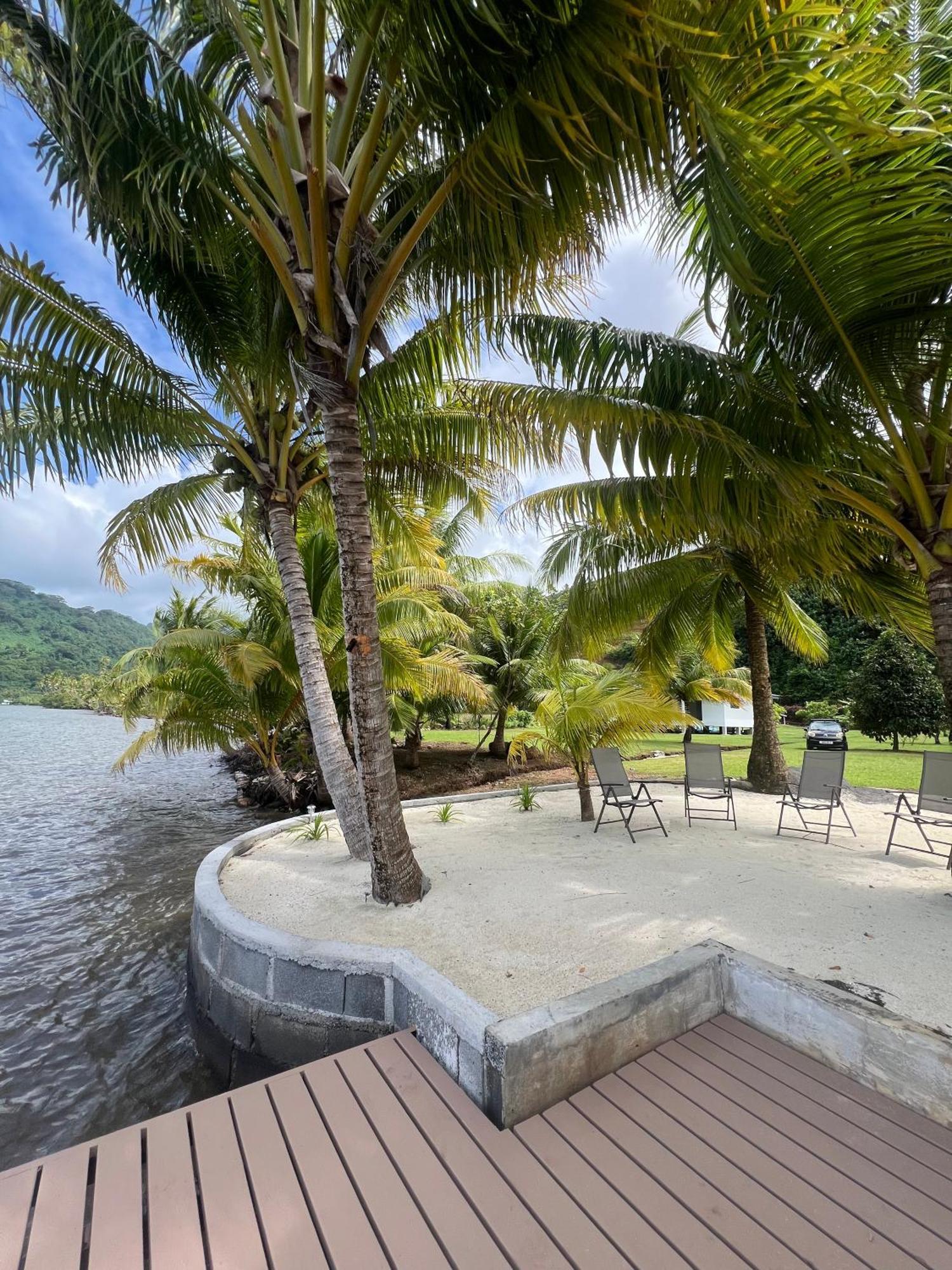 Вилла Fare Mama Rota - Au Bord De L'Ocean Taputapuapea Экстерьер фото