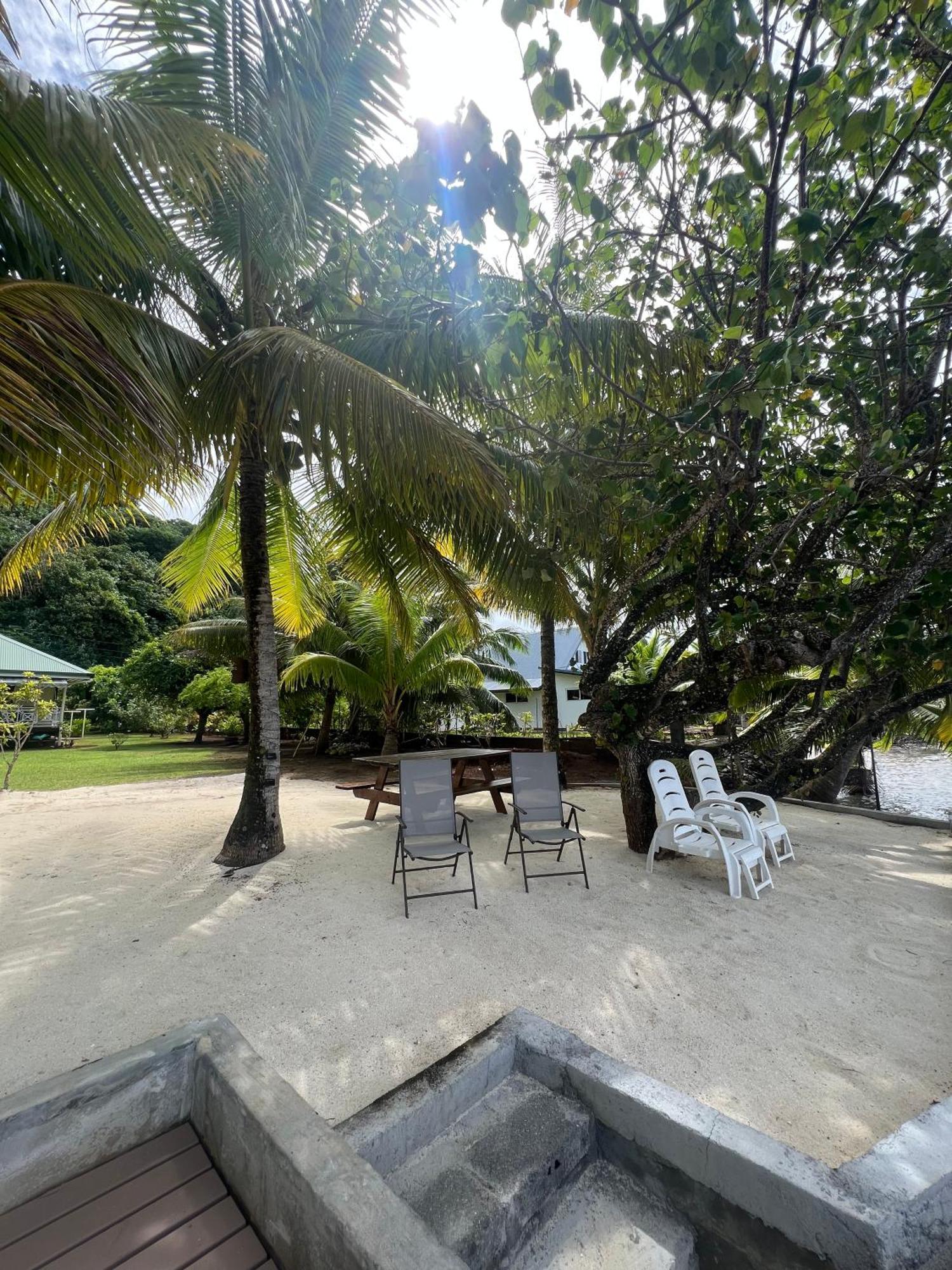 Вилла Fare Mama Rota - Au Bord De L'Ocean Taputapuapea Экстерьер фото