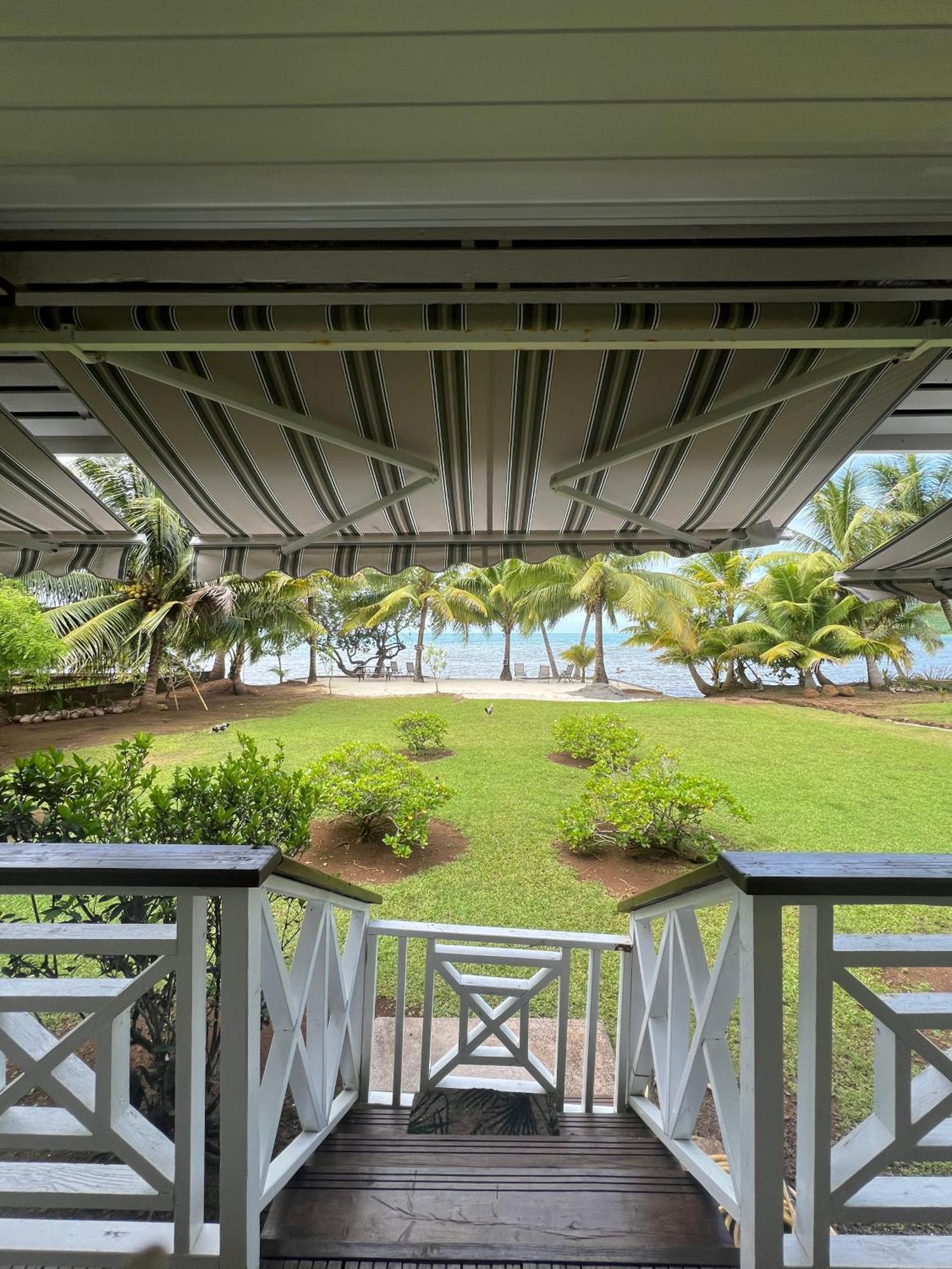 Вилла Fare Mama Rota - Au Bord De L'Ocean Taputapuapea Экстерьер фото