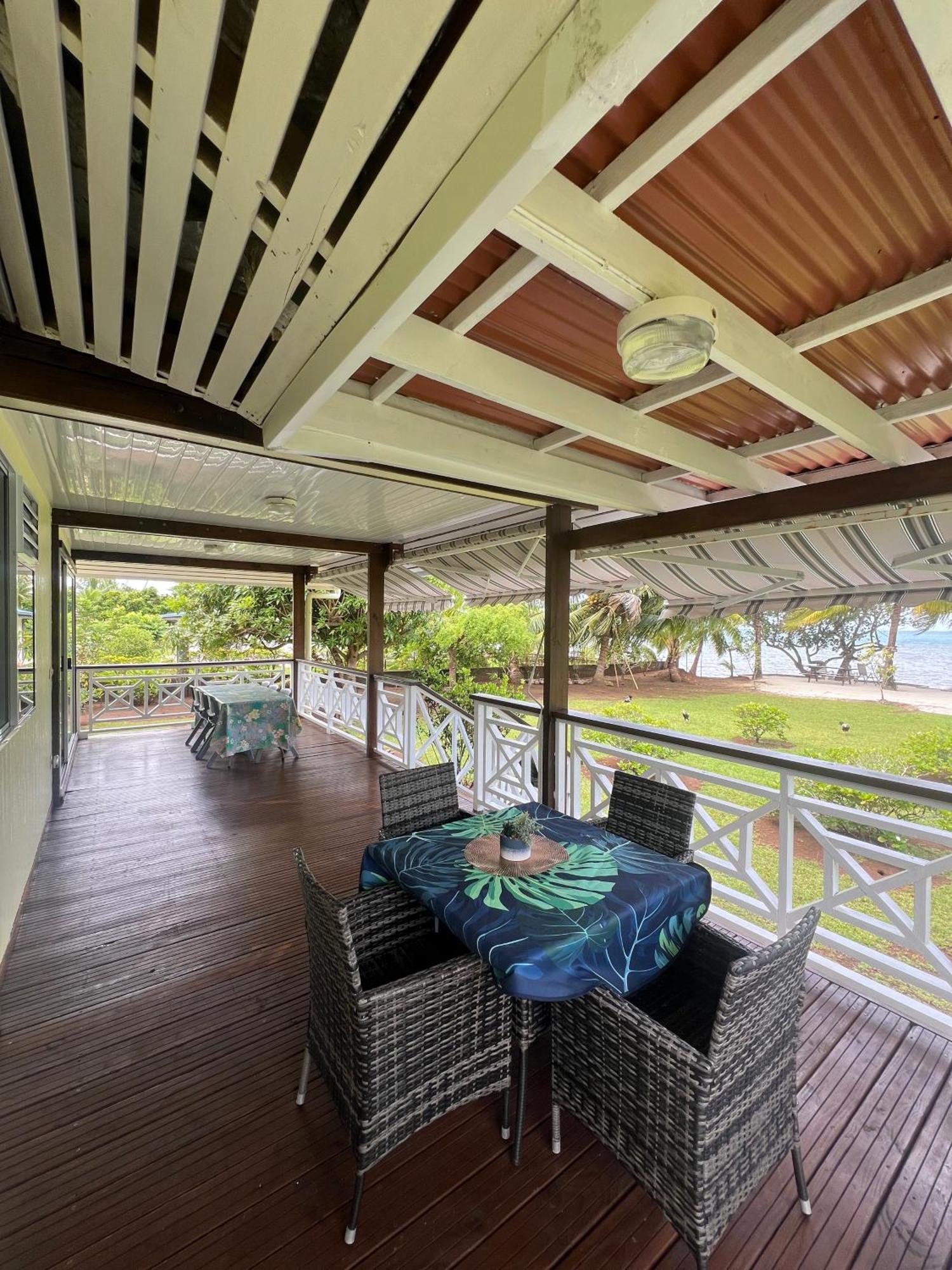 Вилла Fare Mama Rota - Au Bord De L'Ocean Taputapuapea Экстерьер фото