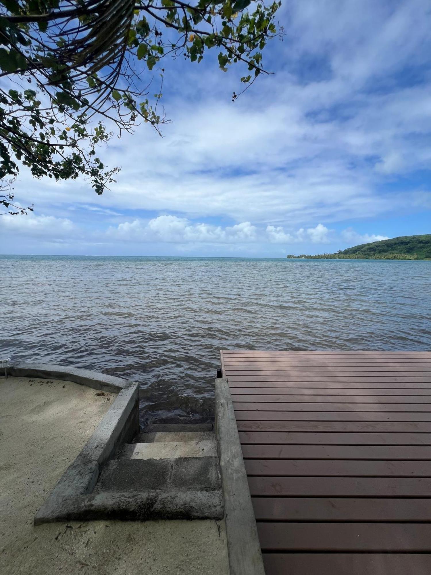 Вилла Fare Mama Rota - Au Bord De L'Ocean Taputapuapea Экстерьер фото
