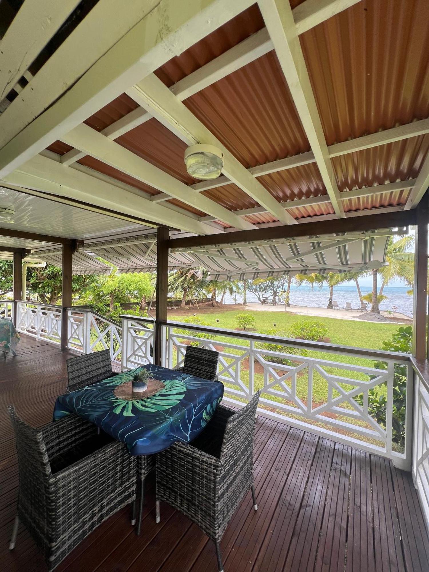 Вилла Fare Mama Rota - Au Bord De L'Ocean Taputapuapea Экстерьер фото
