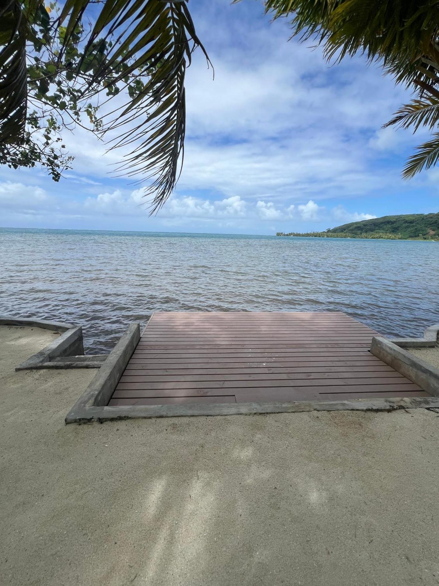 Вилла Fare Mama Rota - Au Bord De L'Ocean Taputapuapea Экстерьер фото